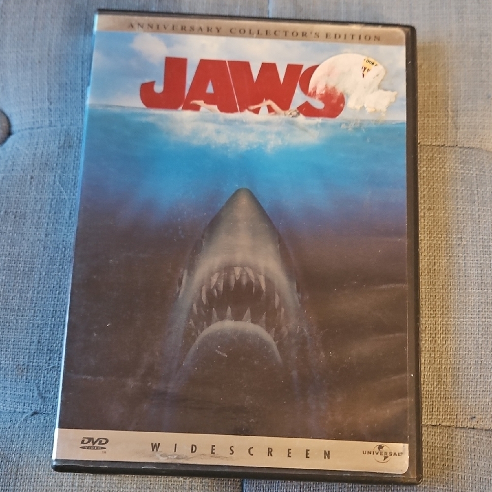 🌟3/$25🌟 Universal Jaws Anniversary Edition DVD Widescreen